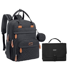 BabbleRoo Original Diaper Bag & Changing Pad Set - 1 of 4