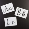 Bright Creations 44 Sheets Reusable Letter and Number Stencils Template for Painting Wood Signs, Walls, Fabric, DIY Décor - image 4 of 4