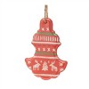 Metal Ornament with Nordic Pattern (Set of 4) - 4 of 4