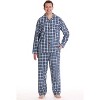 #FollowMe Mens Flannel Pajama Set  Stylish & Cozy Winter Sleepwear - 2 of 4