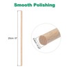 Unique Bargains Arts Garden Christmas Decoration Round Natural Wood Sticks 20 Pcs - 2 of 4
