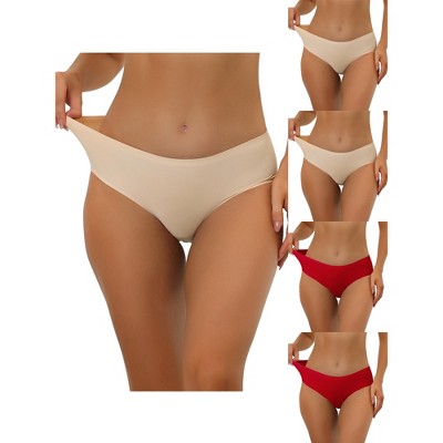 beige/red
