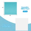 Unique Bargains 250gsm Cardstock DIY Craft Glitter Paper Sheets 20 Pcs - 2 of 4