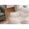 VASIP Soft Teddy Fabric Tufted Bean Bag Chair with High-Elastic Foam, Full Cover for Living Room - 3 of 4