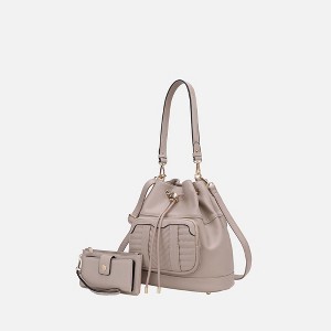 MKF Collection Ryder Women’s Shoulder Bag with Wallet by Mia K - Taupe - 1 of 4