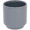 Cheung's Elegora Straight Side Solid Color Ceramic Pot - Medium - Gray - 3 of 3