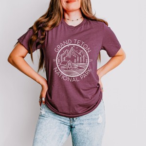Simply Sage Market Grand Teton National Park Short Sleeve Tee - 1 of 4