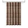 72"W x 72"L Jacquard Paisley Patterned Shower Curtain - 2 of 4