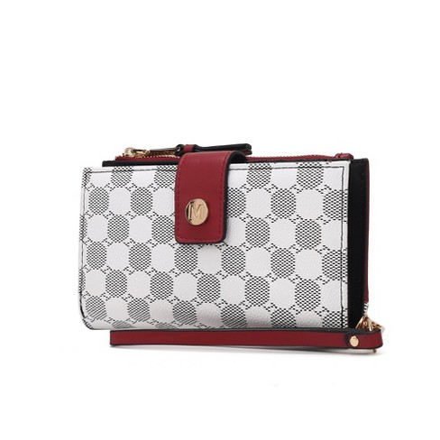 MKF Collection by Mia K. MKF Collection Solene Circular Print Vegan Leather Women’s Wristlet Wallet by Mia K main image 0