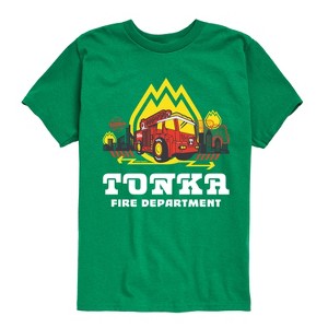 Boys' - Tonka - Fire Department Short Sleeve Graphic T-Shirt - 1 of 4