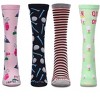 MeMoi 4 Pair Women's Golf Crew Socks Rose 9-11 - 2 of 2