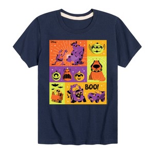 Boys' - Disney - Halloween Movie Grid Short Sleeve Graphic T-Shirt - 1 of 4