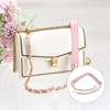 Unique Bargains Metal Corrosion-Resistant PU Leather Purse Flat Chain Strap 2 Pcs - 4 of 4