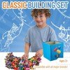 Strictly Briks Classic Bricks Set, 12 Colors, 1008 Pieces Building Bricks with 12" Collapsible Organizer Bin - image 2 of 4