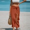 Women's Tie-Front Beach Cover-Up Sarongs - Cupshe - 2 of 4