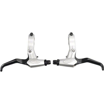 Avid FR-5 Brake Lever Flat Bar MTB Pair Silver/Black