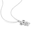 EVERLY JEWELRY | Sterling Silver Diamond Accent Koala Bear Pendant with Chain Black Rhodium Plated, 18 inc - 4 of 4
