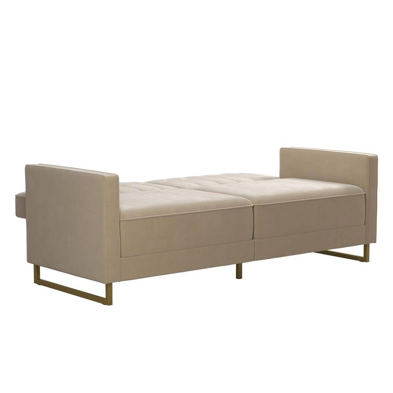 Skylar Coil Futon Modern Sofa Bed and Couch - Novogratz, 6 of 13