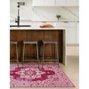 Unique Loom    Charm Wishbone Area Rug - 3 of 4