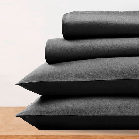 Soft Silk-Like Cooling Bed Sheets, Deep Pocket Sheets Set by California Design Den - image 1 of 4