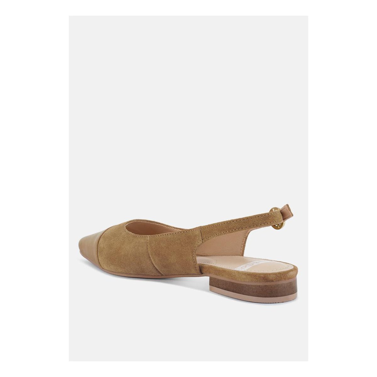 Обувь Rag & Co Womens Uwaha Genuine Leather & Real Suede Slingback Flats 9 — фото 3
