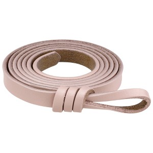 Elerevyo Women's Faux Leather Skinny Belt for Dress Adjustable Knotted Thin Waist Belts - 1 of 4