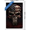 Trends International DS Valori - America Skull Framed Wall Poster Prints - 3 of 4