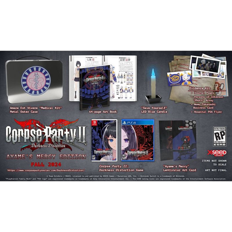 Corpse Party 2: Darkness Distortion: Ayame&#39;s Mercy Limited Edition - PlayStation 4, 2 of 10