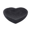 Sagebrook Home Set of 2 Carved Wood Bowls Wooden Nesting Heart Bowls for Table Decor and Display - 4 of 4