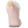 Memoi Women's Kitty Embellished Plush Lined Slippers Blush S-M - 4 of 4
