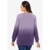 Woman Within Printed Sweatshirt - 3 of 4
