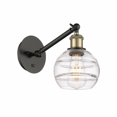 Rochester - 1 Light Arm Adjusts Up and Down Wall Sconce In Industrial Style-7.88 Inches Tall and 5.88 Inches Wide