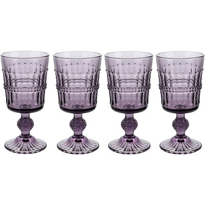 American Atelier Vintage Bubbles Wine Glasses Set of 4 - Yahoo