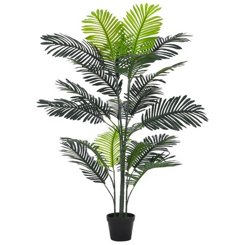 5' LARGE Artificial FAKE PALM TREE Plant Realistic Imitation Indoor/Outdoor  Yard