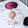 JumpOff Jo - 100% Cotton Fitted Crib Sheet, Super Soft, for Standard Crib Mattresses and Toddler Beds - 4 of 4