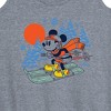 Women's - Disney - Mikey Ski Graphic Graphic Racerback Tank - image 2 of 4