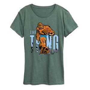Women's - Marvel - The Thing Short Sleeve Graphic T-Shirt - 1 of 4