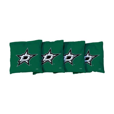 NHL Dallas Stars Corn-Filled Cornhole Bags Green - 4pk