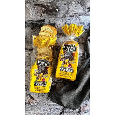Inked Bread Co. Keto Big Bread Wolf Sourdough Bread - 16oz