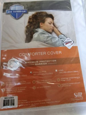 Bed Guardian 3M Scotchgard Stain Resistant and Waterproof Comforter  Protector by Sleep Philosophy - On Sale - Bed Bath & Beyond - 10565871