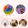 Unique Bargains Snuffle Ball for Dogs Designed for Small Breeds and Puppies Interactive Dog Toys Keeps Pets Busy Colorful Small - 3 of 4