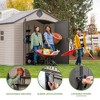 Lifetime 8 ft. x 7.5 ft. Outdoor Storage Shed (6411) - 4 of 4