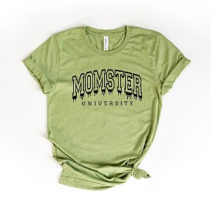 Simply Sage Market Women's Momster University Short Sleeve Graphic Tee - 1 of 4