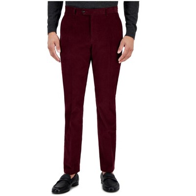 Tommy Hilfiger Mens Modern Fit Solid Casual Corduroy Pants