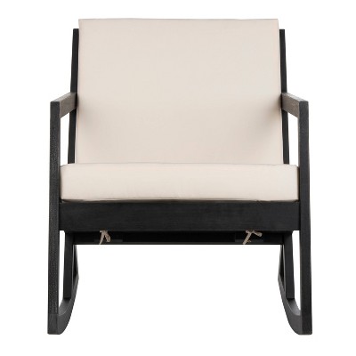 Vernon Rocking Chair - Black/White - Safavieh