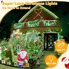Ollny 800 LED Red and Green Christmas String Lights (Clear Cable, Plug in, 8 Modes, IP44 Waterproof) - 2 of 4