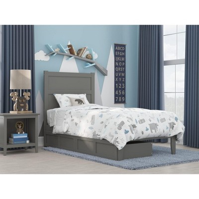 AFI Furnishings NoHo Platform Bed T with Drawers AG
