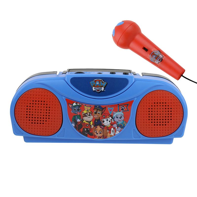 Paw Patrol Portable Radio Karaoke with Microphone, 1 of 6