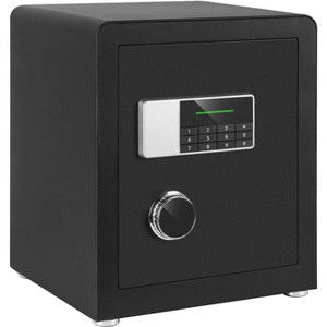Safe with Electronic Digital Keypad, 1.9 Cubic Feet Security Home Safe Box with Dual Alarm System, LED Light, Adjustable Shelf, Lock Box - 1 of 1