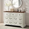 Hommoo Farmhouse 7 Drawers Dresser for Bedroom - 2 of 3
